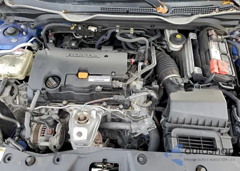 2020 Honda Civic Sport from USA, damaged, VIN 2HGFC2F86LH538780